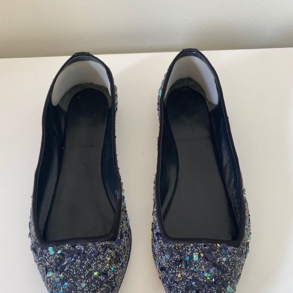 DUSICA DUSICA Beaded Leather Flat - Picture 8 of 16